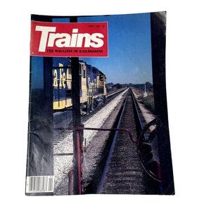 Trains Magazine of Railroading April 1984 u Dairyland Champion Santa Fe Dorothy